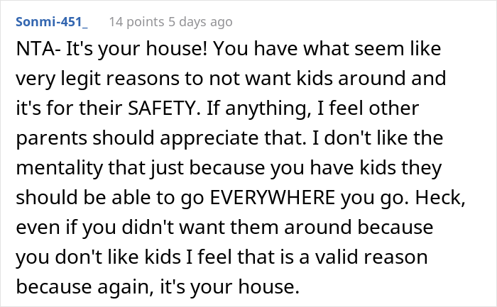 ‘Empty Nest’ Couple Gets Called Jerks For Not Allowing Friend’s Kids Over As They Consider Their House Not Safe For Children