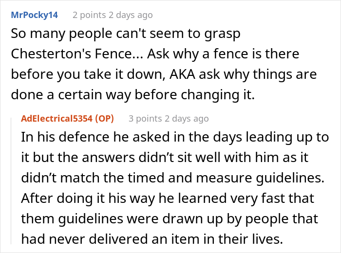 New Manager Demands Employees Do Things To The Letter, Worker Says He’ll Regret It But He Doesn’t Listen New Manager Demands Employees Do Things To The Letter, Worker Says He’ll Regret It But He Doesn’t Listen