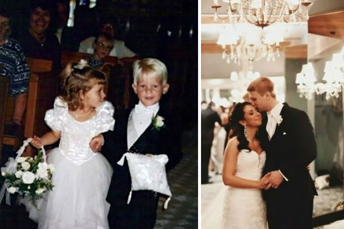 Flower Girl And Ring Bearer From Wedding Get Married 20 Years Later