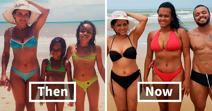 50 People Who Took Their Family Photo Recreations To The Next Level (New Pics)