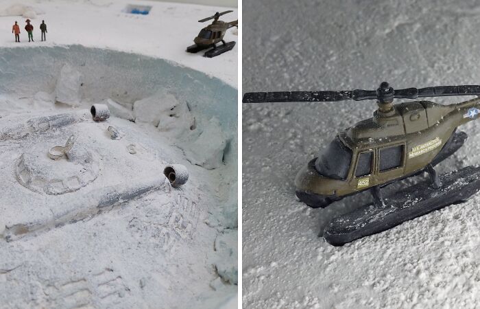 To Celebrate The 40th Anniversary Of “The Thing”, I Have Made The “Crash Site Coffee Table” (7 Pics)