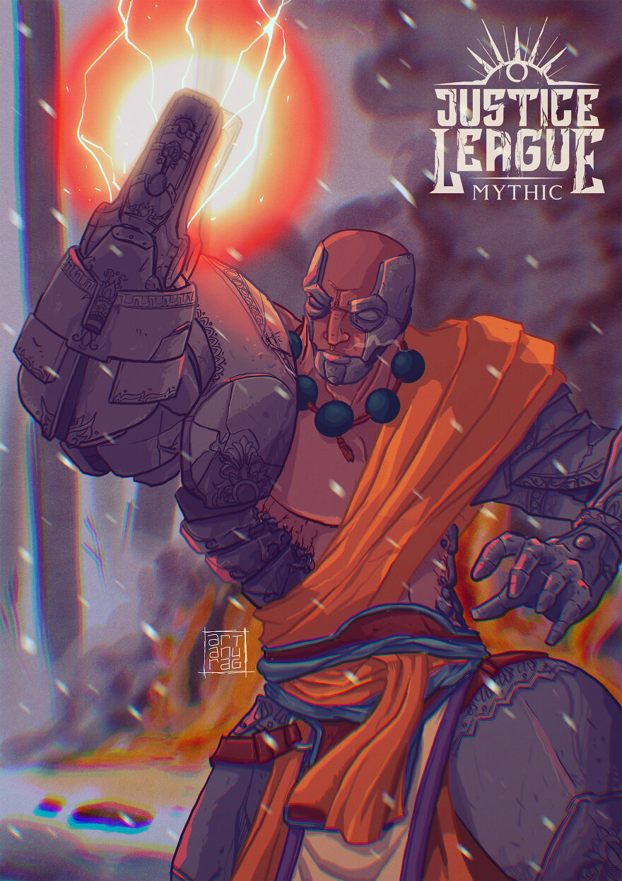 I Reimagined The Justice League In An Indian Mythological Setting I Reimagined The Justice League In An Indian Mythological Setting