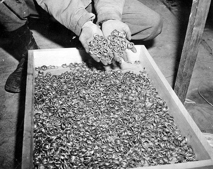 A Few Of The Thousands Of Wedding Rings The Nazis Removed From Holocaust Victims To Salvage The Gold