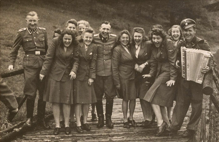 Auschwitz Camp Guards On A Day Trip (1944), It's Just Astounding To Look At