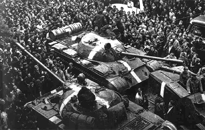 Soviets Invasion Of Prague, 1968