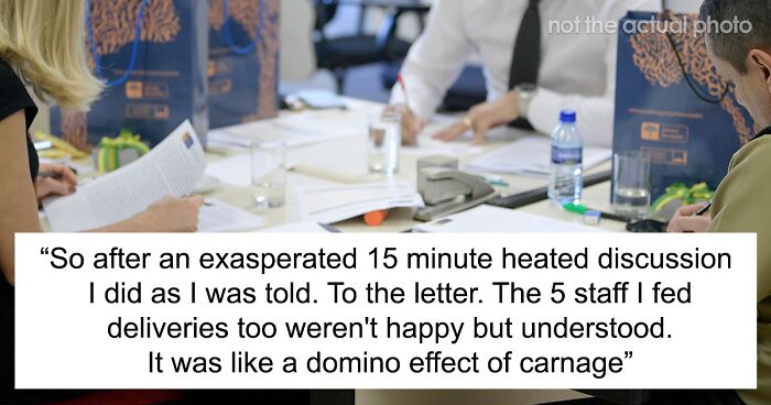 New Manager Demands Employees Do Things To The Letter, Worker Says He’ll Regret It But He Doesn’t Listen