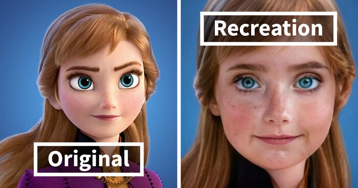 Using Artificial Intelligence, I Recreated 13 Popular Disney Princesses To See What They Would Look Like As Kids In Reality