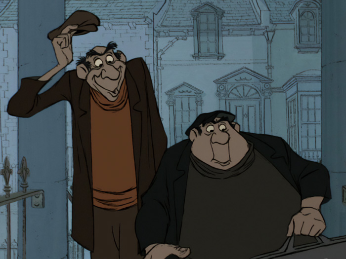 Jasper And Horace standing on the street 