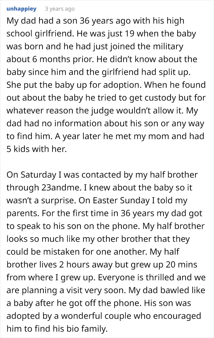 A Happy Ending! A Happy Ending!