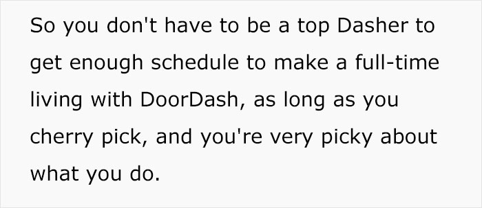 “I Reject The Majority Of Orders”: DoorDash Driver Shares How He Chooses Which Orders To Pick Up, Sparks Debate Online “I Reject The Majority Of Orders”: DoorDash Driver Shares How He Chooses Which Orders To Pick Up, Sparks Debate Online