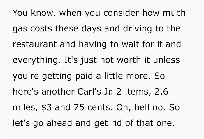 “I Reject The Majority Of Orders”: DoorDash Driver Shares How He Chooses Which Orders To Pick Up, Sparks Debate Online “I Reject The Majority Of Orders”: DoorDash Driver Shares How He Chooses Which Orders To Pick Up, Sparks Debate Online