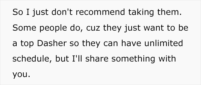 “I Reject The Majority Of Orders”: DoorDash Driver Shares How He Chooses Which Orders To Pick Up, Sparks Debate Online “I Reject The Majority Of Orders”: DoorDash Driver Shares How He Chooses Which Orders To Pick Up, Sparks Debate Online