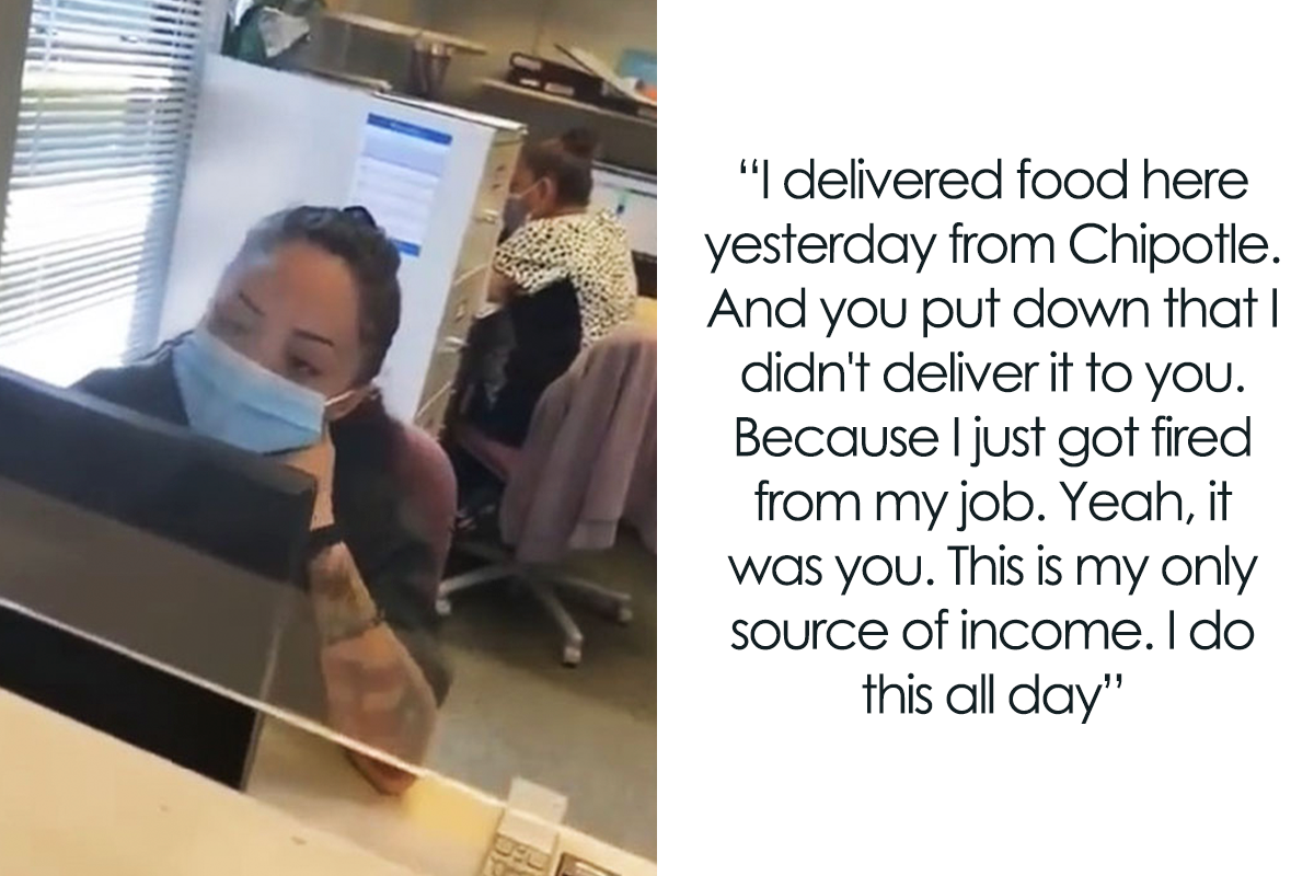 Doordash Driver Gets Fired Confronts The Client At Her Office For Allegedly Reporting Her Order