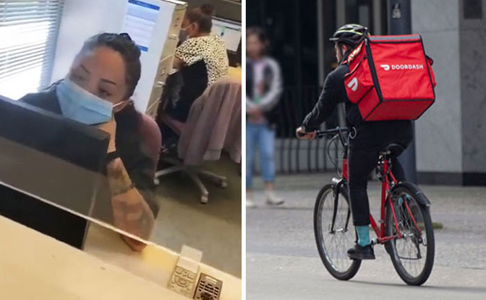 DoorDash Driver Gets Fired, Confronts The Client At Her Office For Allegedly Reporting Her Order Undelivered