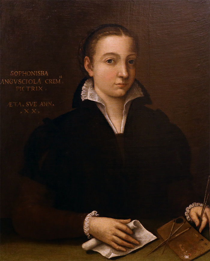 Self-Portrait By Sofonisba Anguissola