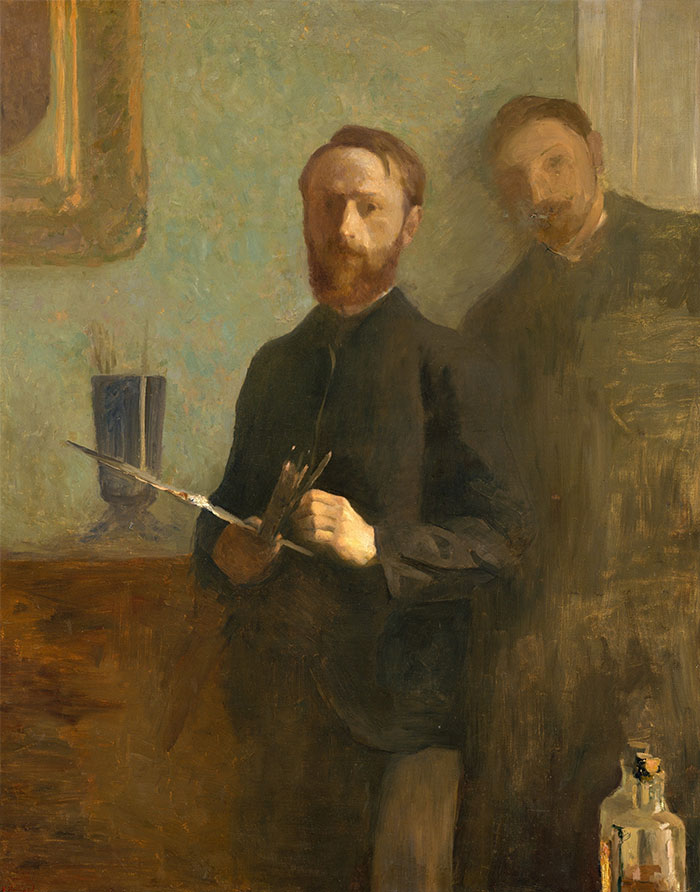 Self-Portrait By Édouard Vuillard