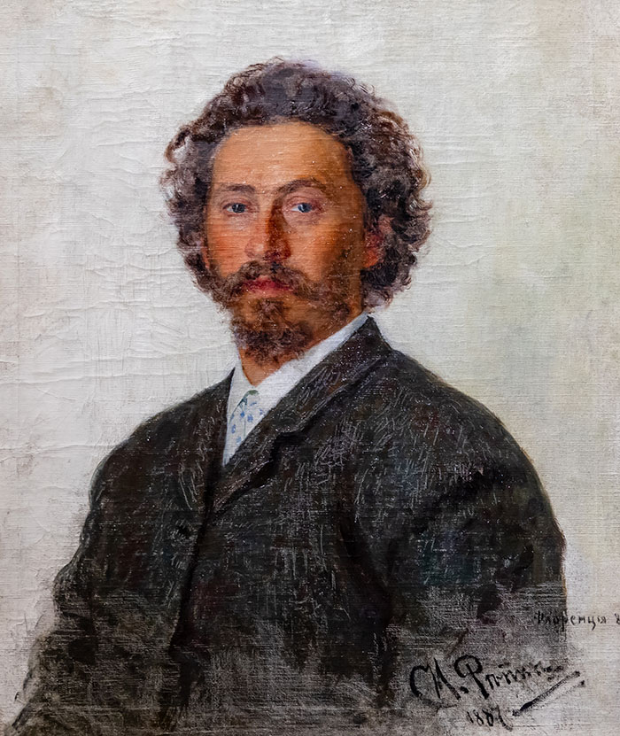 Self-Portrait By Ilya Repin