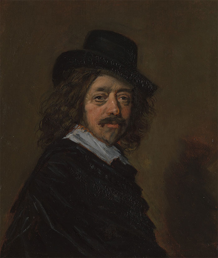 Self-Portrait By Frans Hals