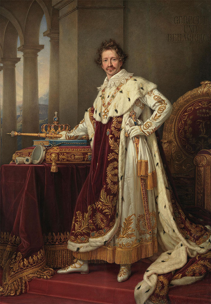 King Ludwig I By Joseph Karl Stieler
