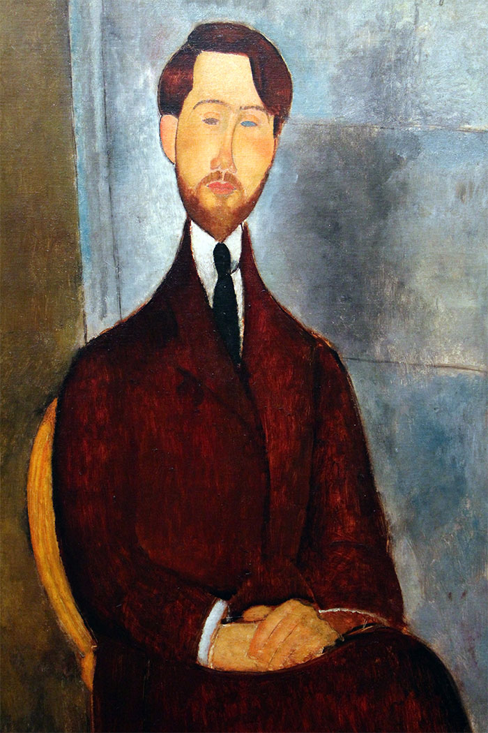 Léopold Zborowski By Amedeo Modigliani