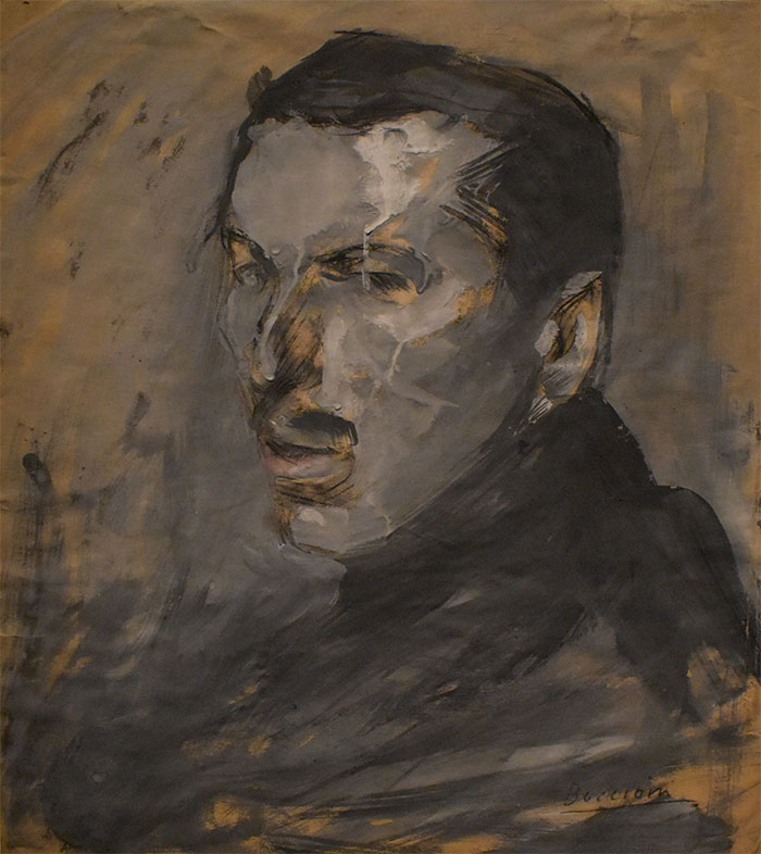 Self-Portrait By Umberto Boccioni