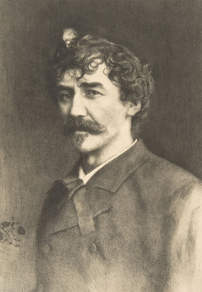 Jself-Portrait By Ames Mcneill Whistler
