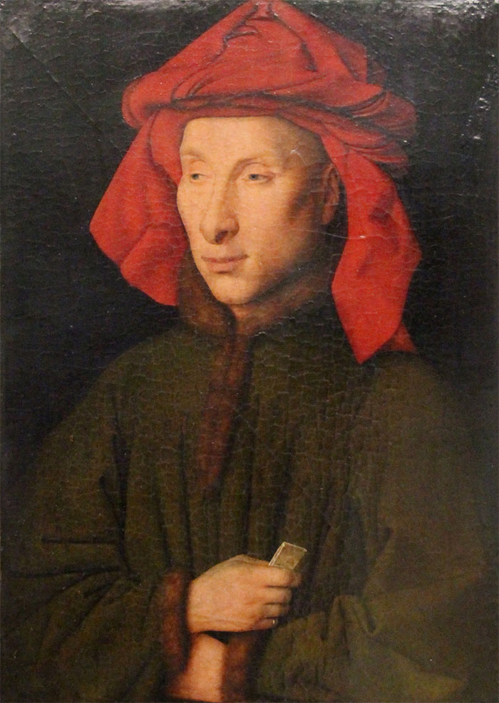 Self-Portrait By Jan Van Eyck