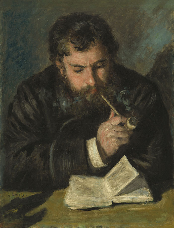 Self-Portrait By Claude Monet