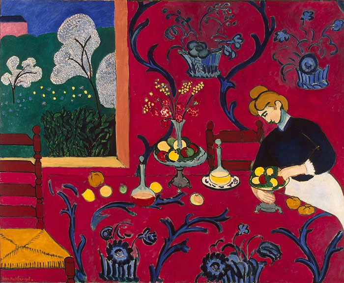 The Red Room By Henri Matisse