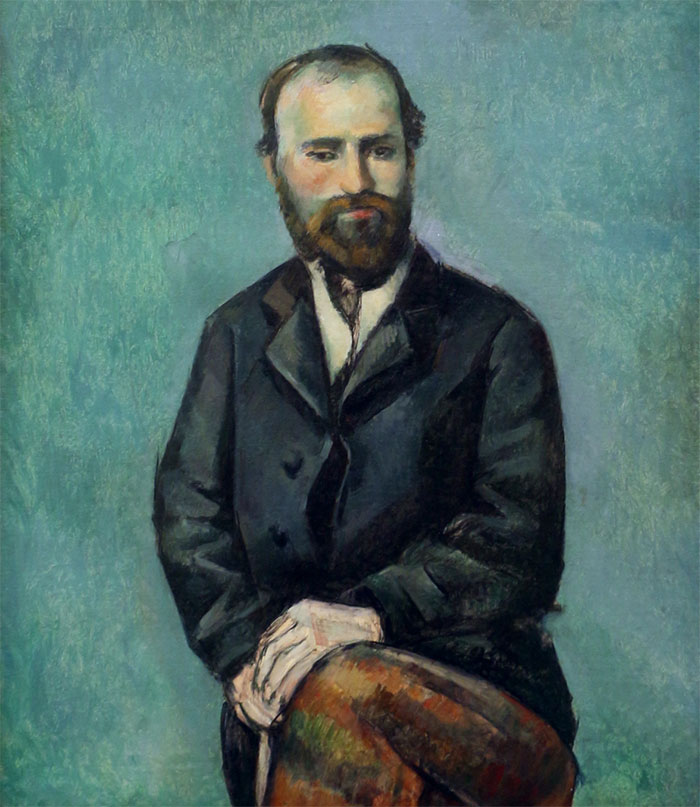 Self-Portrait By Paul Cézanne