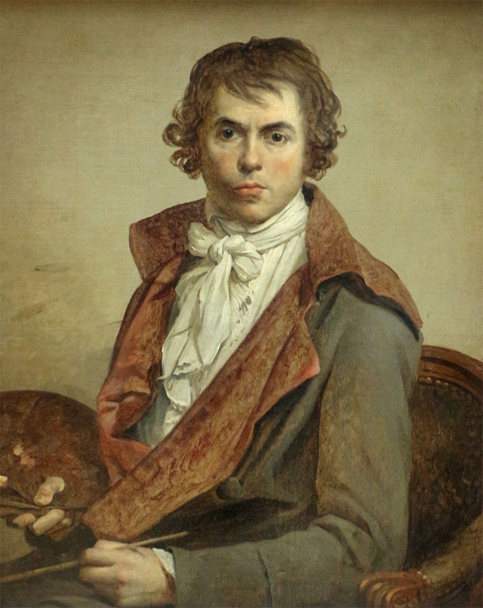 Self-Portrait By Jacques Louis David