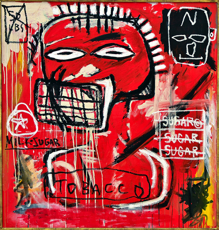 Untitled By Basquiat Jean Michel