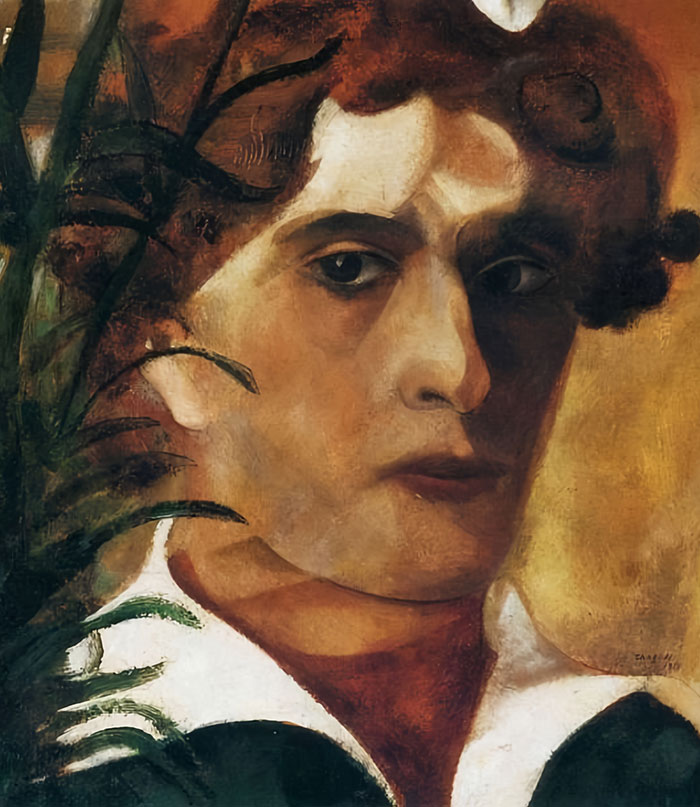Self-Portrait By Marc Chagall