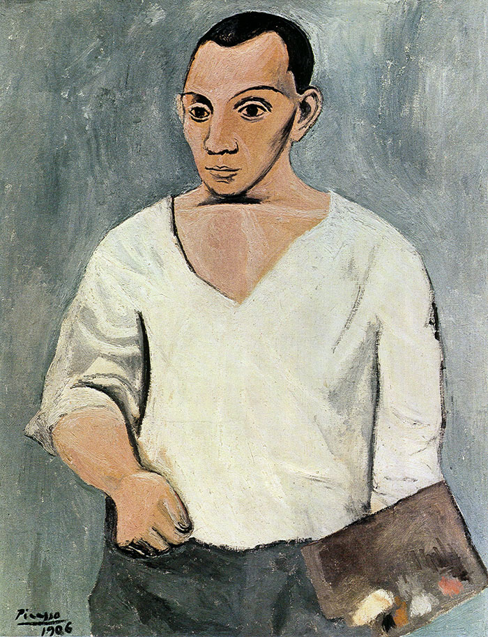 Self-Portrait By Pablo Picasso