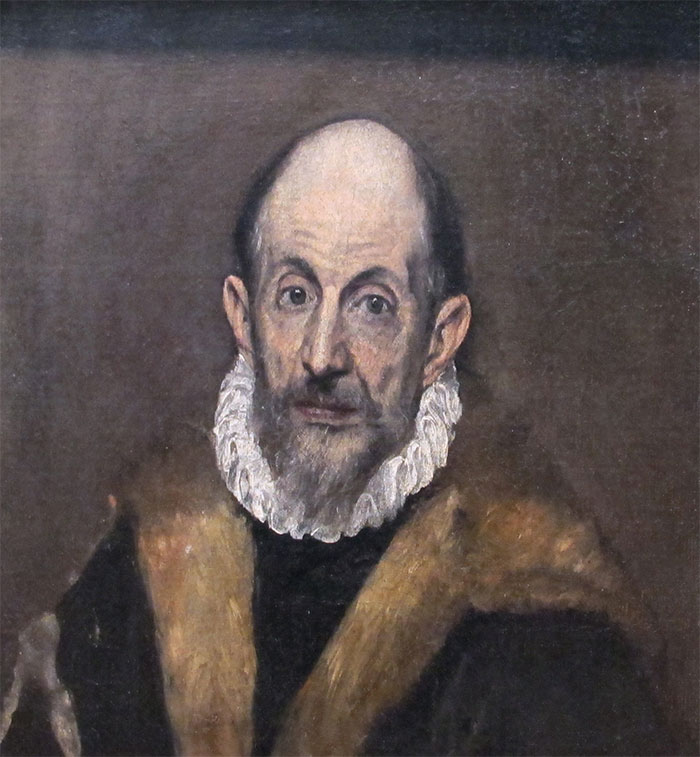 Self-Portrait By El Greco