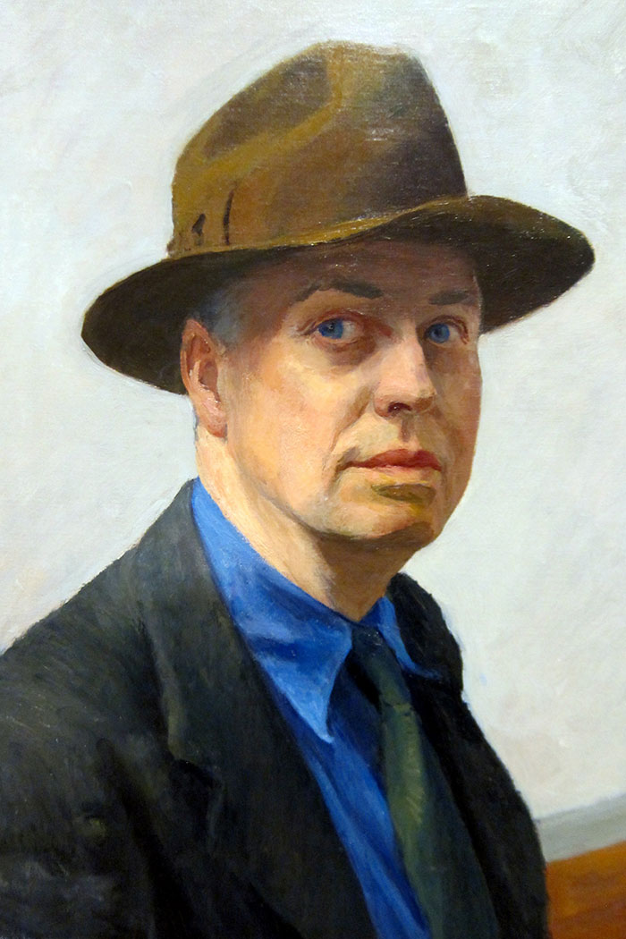 Self-Portrait By Edward Hopper