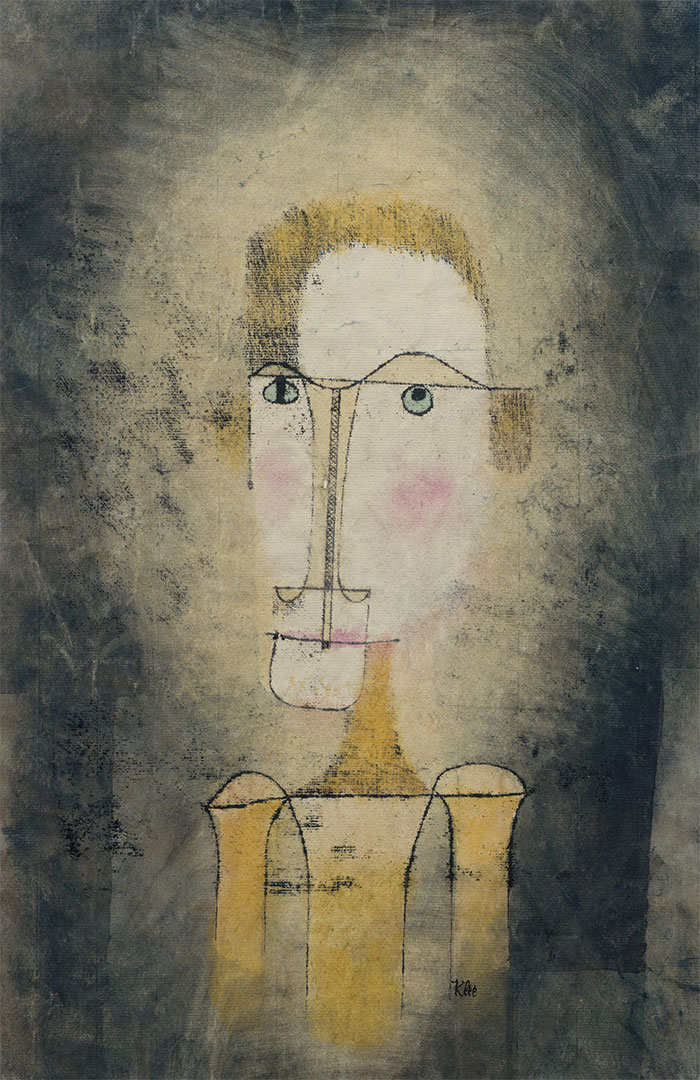 Yellow Man By Paul Klee