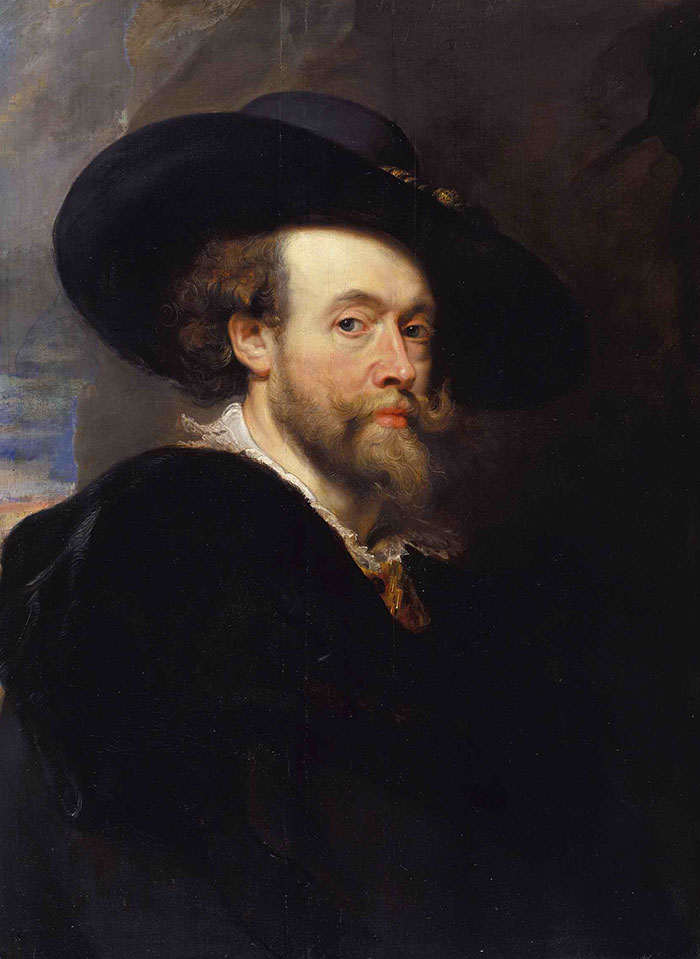 Self-Portrait By Peter Paul Rubens