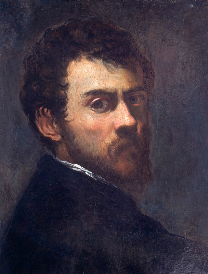 Self-Portrait By Jacopo Tintoretto