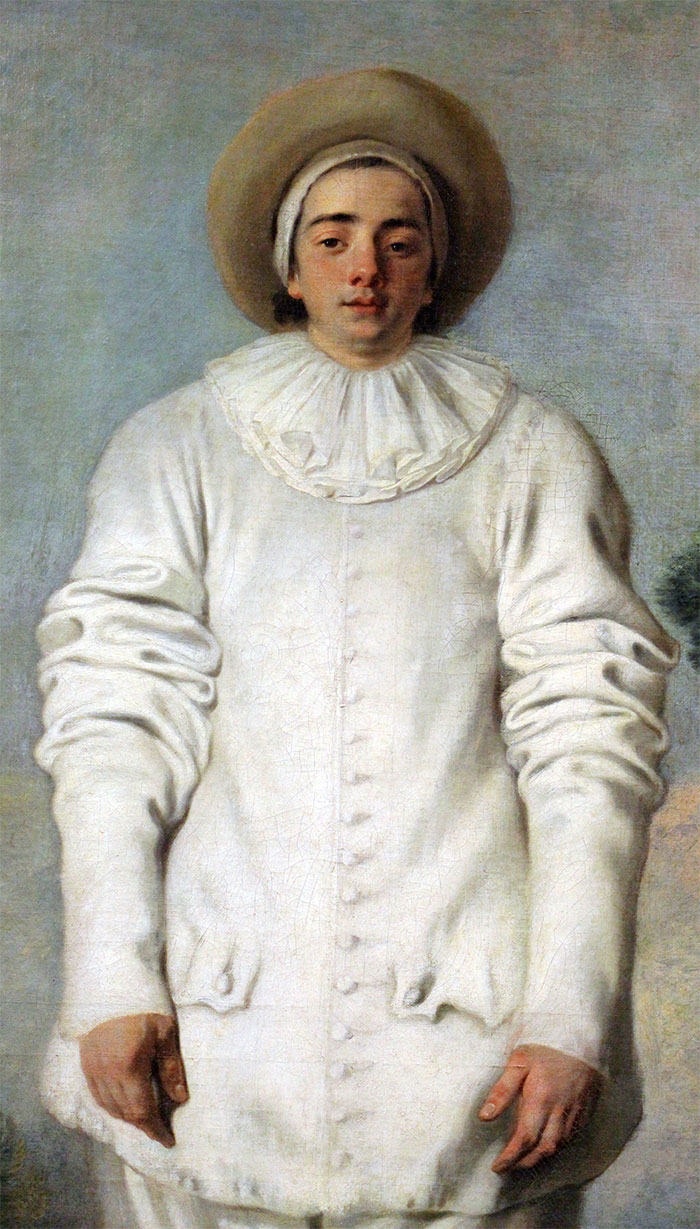 Pierrot By Jean-Antoine Watteau