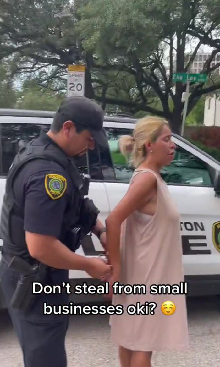 Woman Steals Merchandise Worth $600 From This Shop Owner Who Follows Her Home To Take It Back And Get The Shoplifter Arrested