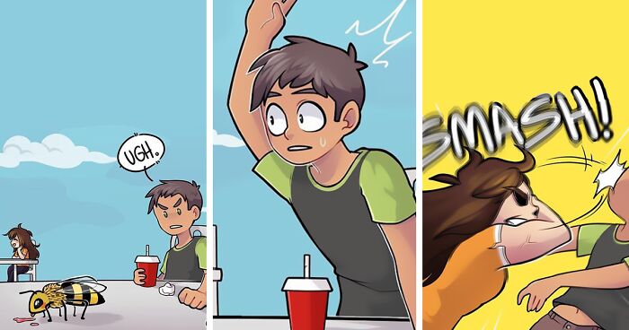 18 Surrealistic Comics About Daily Modern Life Struggles Made By This Artist