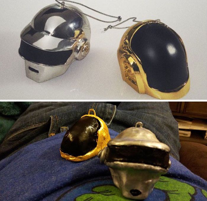 Daft Punk Ornaments