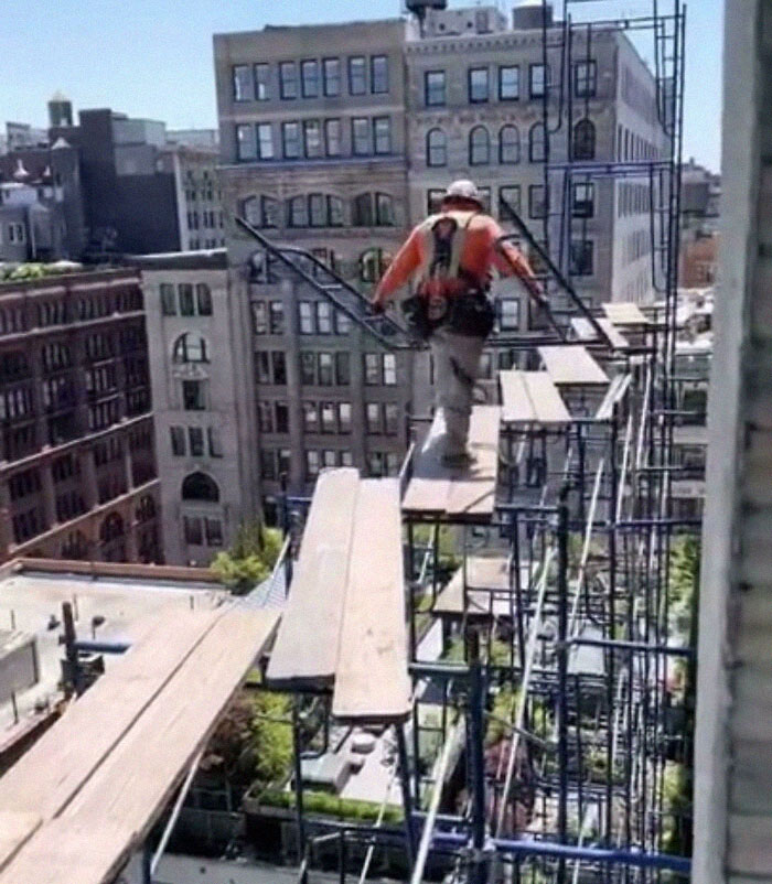 At Least They’re Wearing High-Vis Gear. Just Don’t Look Down