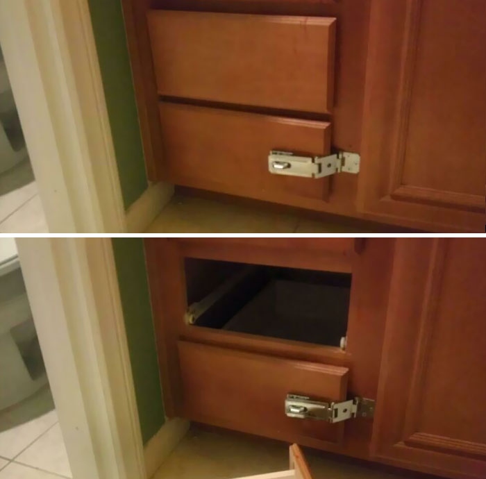 Friend Posted This: "I'll Never Forget The Time That My Mom Installed This Lock In One Of Her Bathroom Drawers When I Was A Kid"