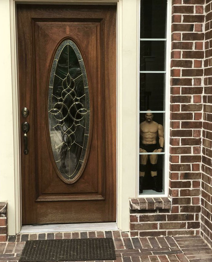 My Nephew’s Stone Cold Security System