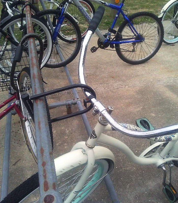 Así es imposible que te roben la bici