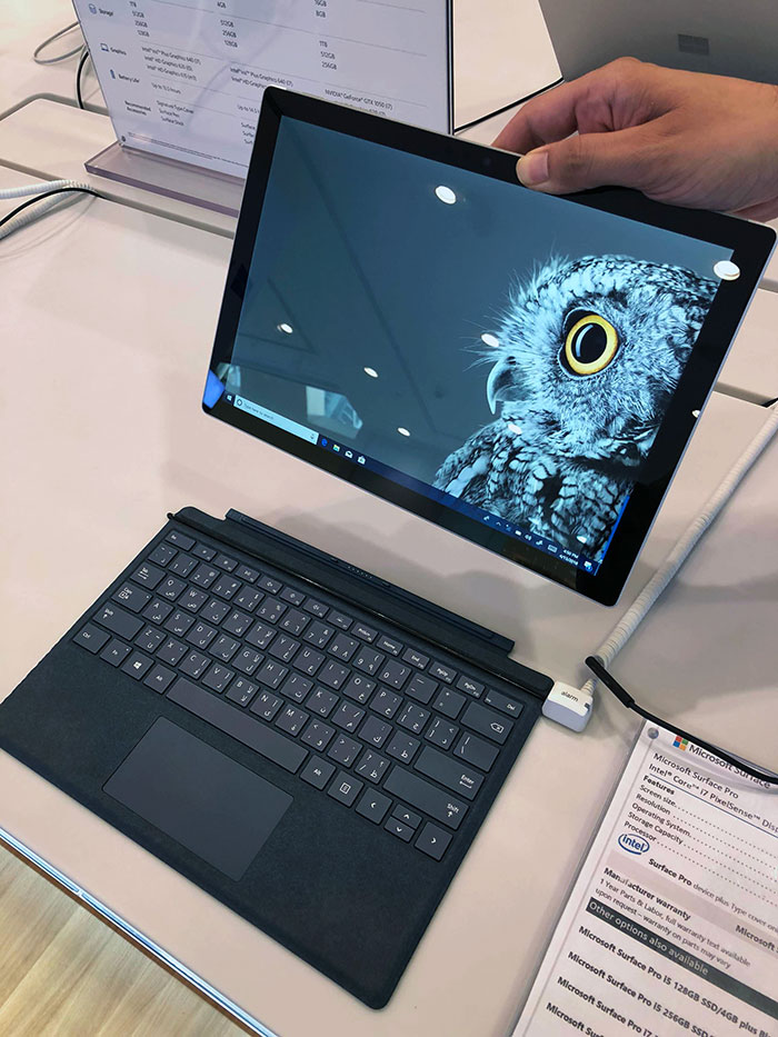El sistema antirrobo de esta Surface Pro