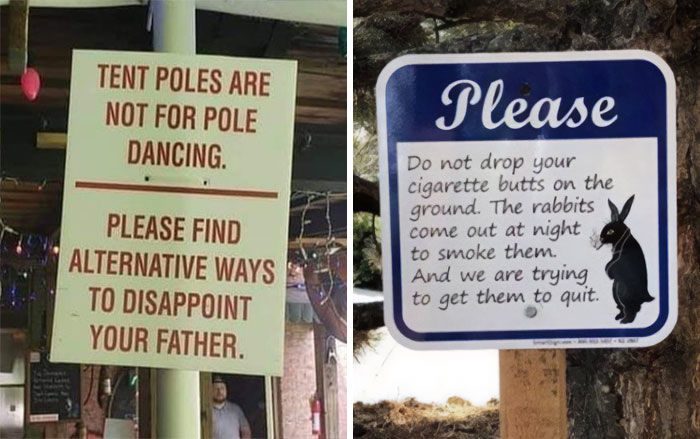 50 Times Signs Were So Funny, This Person Decided To Start A Twitter Thread