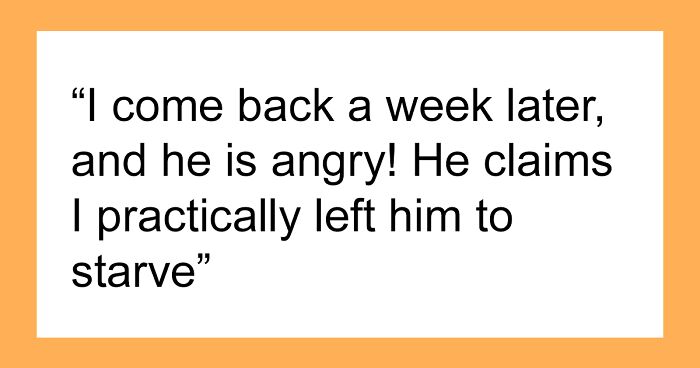 “The Toaster Is Too Complicated”: Man-Child Claims Girlfriend Practically Left Him To Starve After She Went On A Trip For One Week